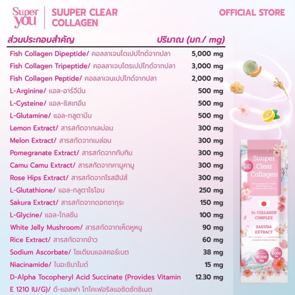 ซูเปอร์เคลียร์คอลลาเจน